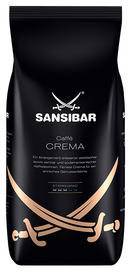 Sansibar Caffè Crema 1000g Bohne VBK